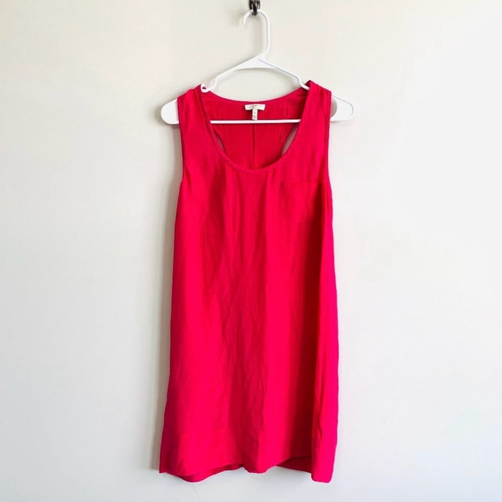 Joie racer back silk dress